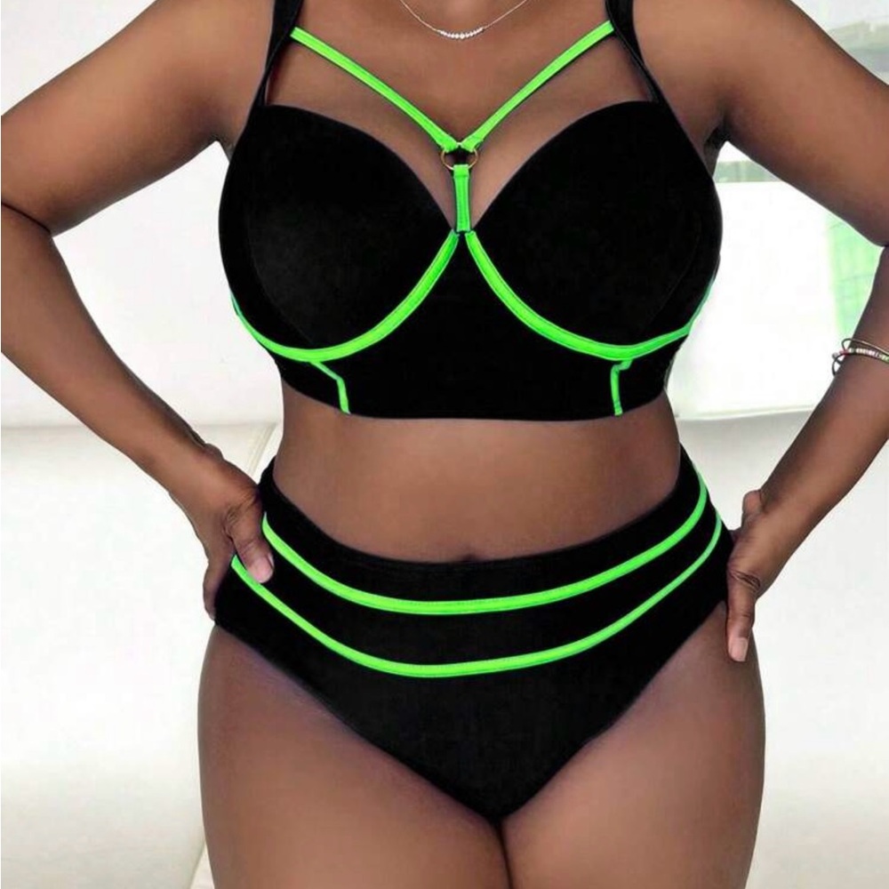 Strappy Bikini Set